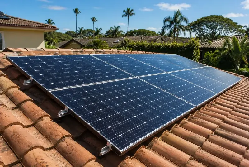 Installation de panneaux solaires à Saint-Sorlin-de-Vienne